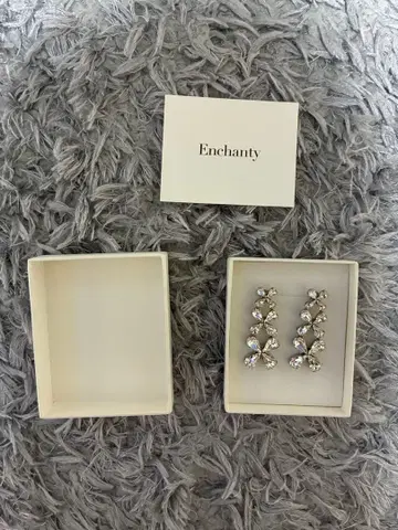 Enchanty Sparkle 실버 귀걸이