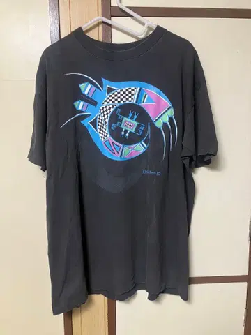 80s 90s oneita 페이드 블랙
