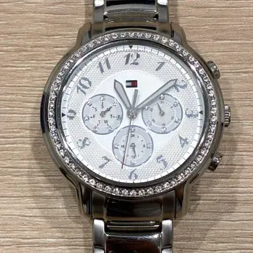 TOMMY HILFIGER 손목시계 쿼츠 실버