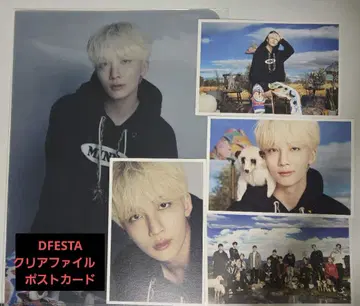 세븐틴 DFESTA 클리어 파일 엽서 정한