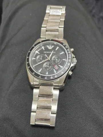 EMPORIO ARMANI 크로노그래프 손목시계