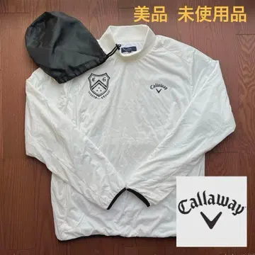 Callaway 골프 자켓 풀오버 블루종 LL 사이즈 화이트