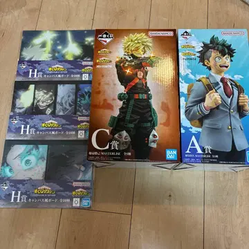 나의 히어로 아카데미아 제일복권 A상 C상 피규어 묶음 판매