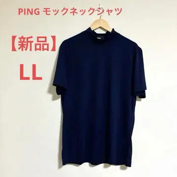 [새상품] PING 모크넥 셔츠 네이비 LL 14,300엔