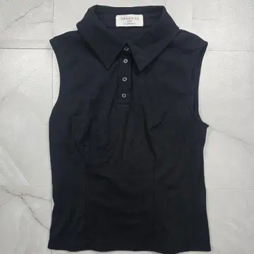 SNIDEL 피케 셔츠 폴로 탱크탑