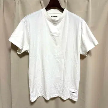 y062006 JIL SANDER+ T셔츠 M 로고 패치 오가닉 남성용