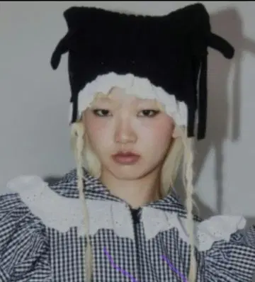 미사용 새상품/완판템/캔디 스트리퍼/리본 비니/