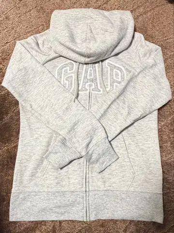 GAP 집업 후드티 그레이