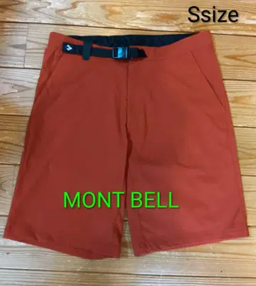mont-bell 스트레치 숏팬츠 S 사이즈 오렌지