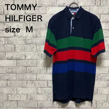 [ TOMMYHILFIGER ] 타미힐피거 반팔 피케 셔츠 M 사이즈