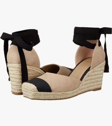 LILY BROWN 웨지 에스파드리유 LWGS211310 블랙