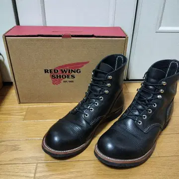 RED WING SHOES 워크 부츠 블랙
