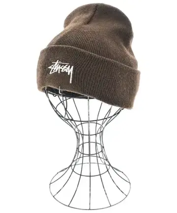 STUSSY 니트 캡 비니 남성용