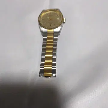 콤비 컬러 쿼츠 손목시계 본체 정크제품