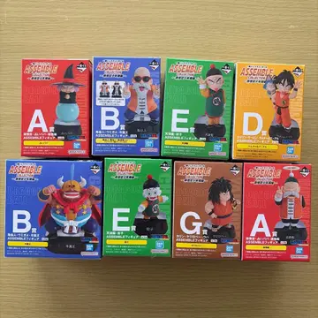 드래곤볼 제일복권 ASSEMBLE 피규어 8종 세트