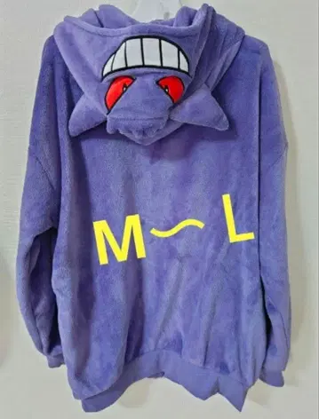 포켓몬 겐가 변신 후드티 M~L 사이즈 돈키 택 포함 미사용 새상품