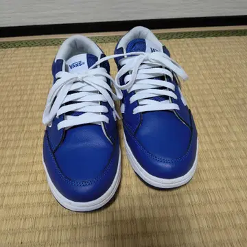VANS 로우컷 스니커즈 블루 화이트