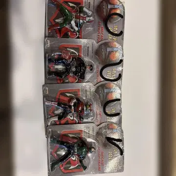 MASKED RIDER DIECAST ACTION FIGURE 4종
