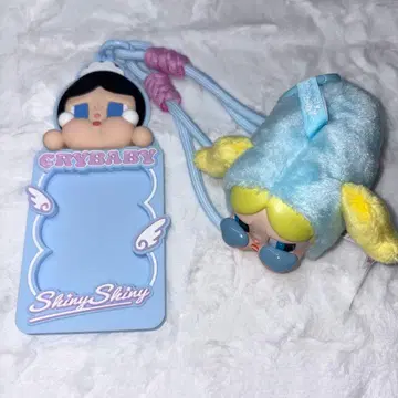 CRYBABY 크라이베이비 패스 케이스 봉제 인형 파워퍼프