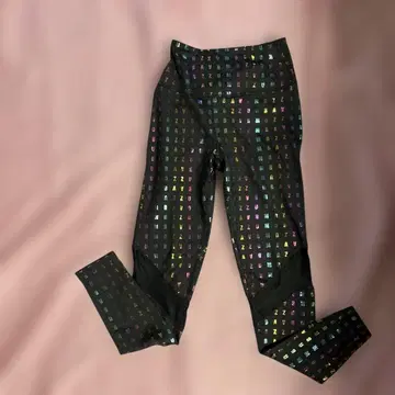 ZUMBA WEAR 레깅스 홀로그램 로고 블랙
