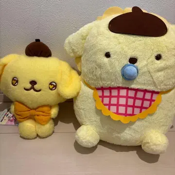 산리오 캐릭터 폼폼푸딩 봉제 인형 TAITO 한정품!!