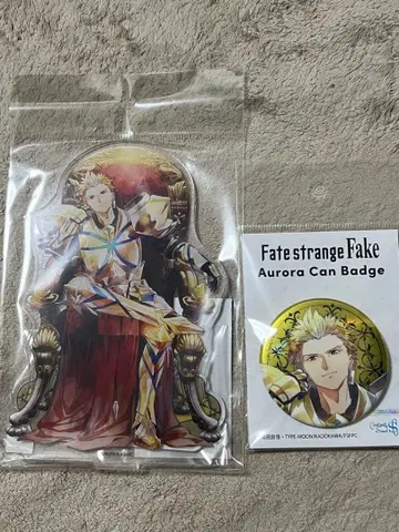 fate/strange fake 아크릴 피규어 캔뱃지 길가메쉬