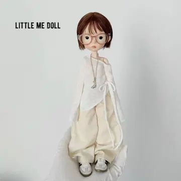 브라이스 아이시 인형용 와이드 팬츠 옷 갈아입기 의류 베이지