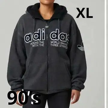 90s 레어 아디다스 보아 후드티 빅 로고 데상트 시기 일본제 레어