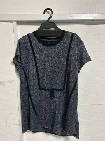 ZADIG & VOLTAIRE 라메 반팔 티셔츠 S 사이즈