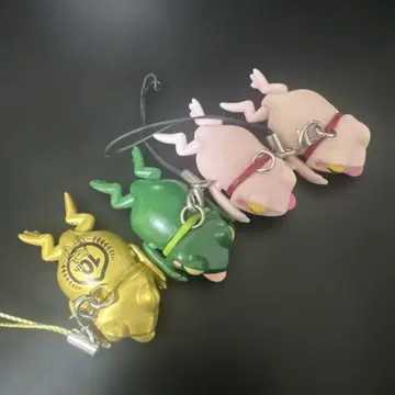 산책 개구리 키링 시크릿 골드 컬러 묶음 판매