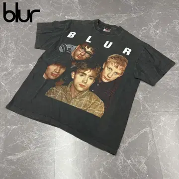 Blur 밴딩 T셔츠 브라 Blur UK 락 USA제