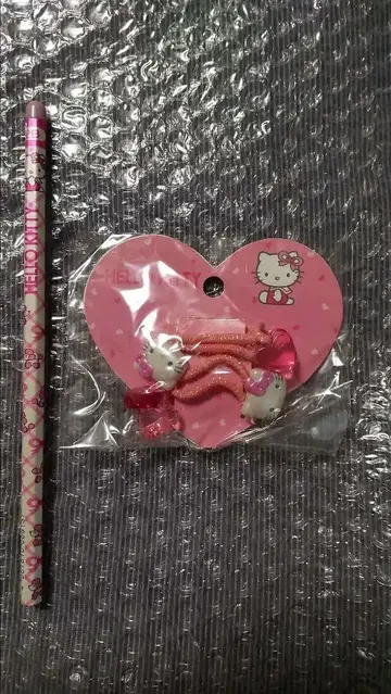 산리오 헬로 키티 머리끈 연필