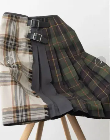 O'NEIL of DUBLIN 패널 퀼트 스커트