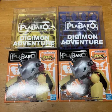 워그레이몬 메탈가루몬 디지몬 프라모델 PLABAKO 프라박스