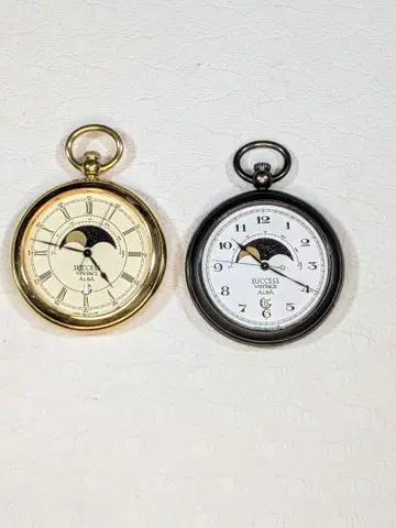 SEIKO 세이코 ALBA 회중시계 문페이즈 2개 일괄 정크