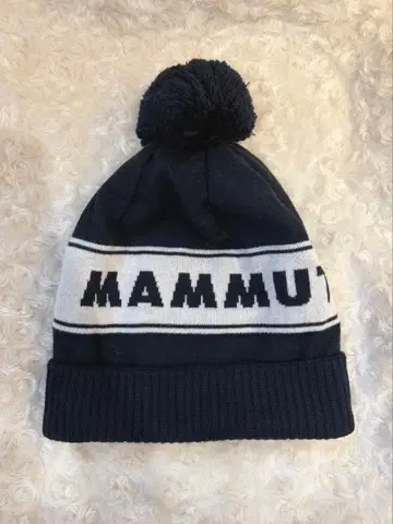 MAMMUT 니트 모자 비니 폼폼 포함