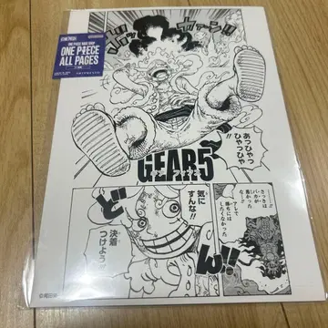 원피스 베이스샵 한정판 ONE PIECE ALL PAGES 니카