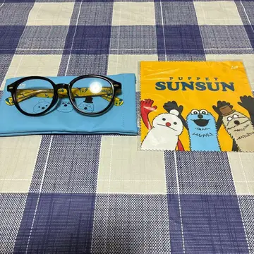 Zoff PUPPET SUNSUN 콜라보 안경