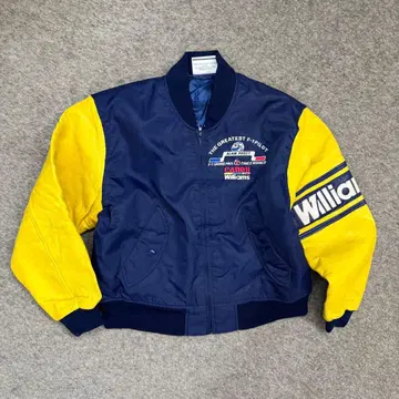 초레어 90s 캐논 윌리엄스 F1 아란 프로스트 메모리얼 자켓