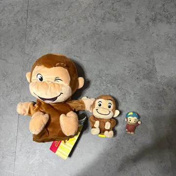 Curious George 오자루의 조지 봉제 인형 3종 세트