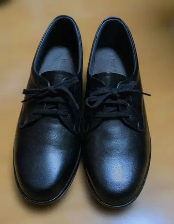 Hush Puppies 여성용 가죽 신발 블랙