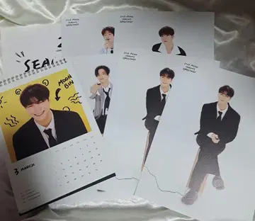 ASTRO 시즌 그리팅 2023 포스터 달력 세트 문빈 산하