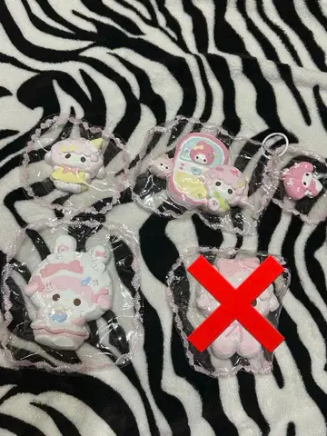 산리오 피아노짱 스퀴즈 3종 세트