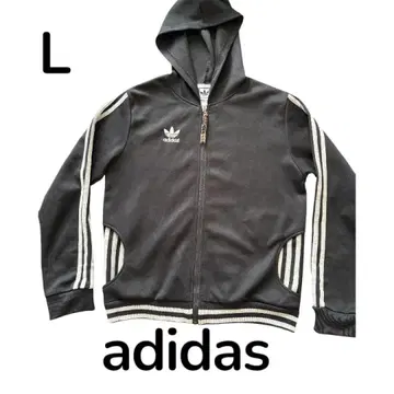 adidas 아디다스 후드티 집업 저지 L 트랙 자켓
