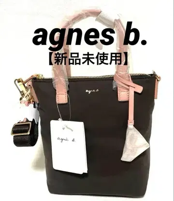 미사용 새상품 에네스베 [ agnes b. ] I2way 미니 토트백