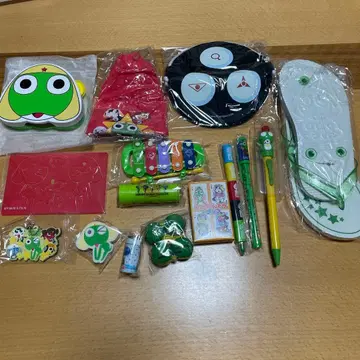 개구리 중사 케로로 굿즈 세트
