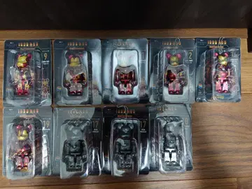 Happy 복권 아이언맨 IRONMAN 베어브릭 세트