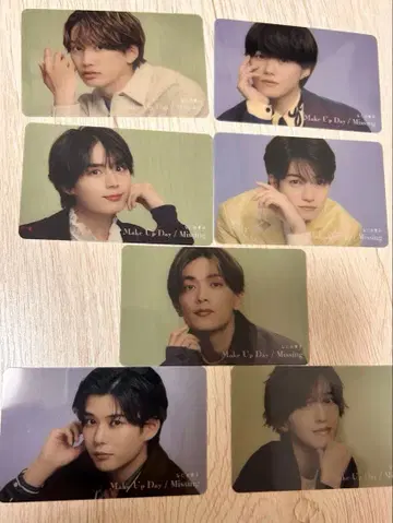 나니와단시 메이크업 데이 미싱 트레이딩 카드