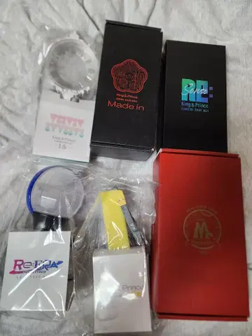 King & Prince 응원봉 6개 묶음 판매 킹프리 응원봉