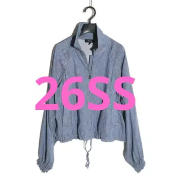 26SS Theory 스트레치 린넨 스탠드 카라 블루종 정가 52,800